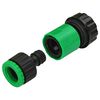 vidaXL Hidrant de grădină 5-straturi Verde și galben 1 / 2'' 10 m PVC