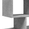 vidaXL Bibliotecă/separator cameră gri beton 92x29x112 cm lemn