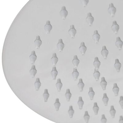 vidaXL Cap de duș rotund tip ploaie, oțel inoxidabil, 30 cm