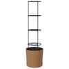 vidaXL Cultivator de roșii Naturo ECO &Oslash; 39 x 139 cm WPC