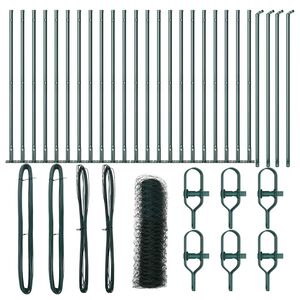 vidaXL St&acirc;lp de gard. Verde