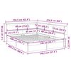 vidaXL Pat cu bibliotecă fără saltea, alb, 140x200 cm, lemn masiv pin
