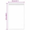 vidaXL Perdele Voile cu Bucle 2 buc Nisip 140x225 cm