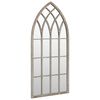 vidaXL Oglindă, nisipiu, 100x45 cm pentru uz interior, fier