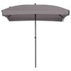Madison Umbrelă de grădină Patmos Luxe, taupe 210x140 cm dreptunghi