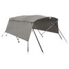vidaXL Parasolar Bimini 4 arcuri, pereți laterali 243x(170-182)x137 cm
