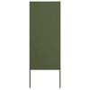 vidaXL Ecran de intimitate pentru grădină Olivengr&oslash;nn 50 x 140 cm