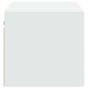 vidaXL Dulap de perete, alb, 70x42,5x40 cm, lemn compozit