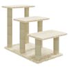 vidaXL Ansamblu pisici, st&acirc;lpi din funie sisal, crem, 50,5 cm