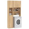 vidaXL Set dulap mașina de spălat, stejar Sonoma, lemn prelucrat