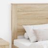 vidaXL Tăblie cap cu headboard Stejar Sonoma 100 cm Lemn compozit
