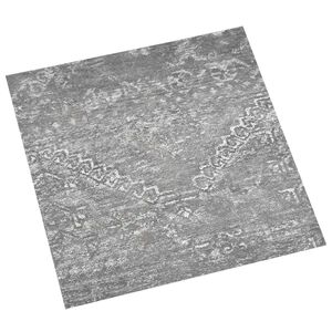 vidaXL Plăci de pardoseală autoadezive Gri Beton 30,5 x 30,5 cm