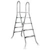vidaXL Scară pentru piscină supraterană 195 x 150 cm 4-Treaptă