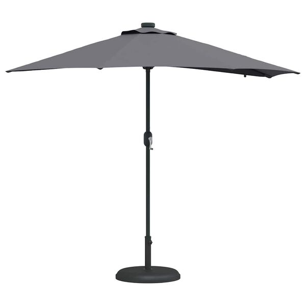 vidaXL Parasol de Grădină Antracit 294 x 150 x 223 cm țesătură