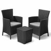 Keter Set mobilier de exterior Iowa, 3 piese, grafit 223929