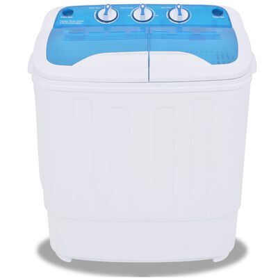 vidaXL Mașină de spălat mini, cuvă dublă, 5,6 kg