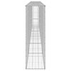 vidaXL Perete gabion cu capace, 300 x 30 x 100 cm, oțel galvanizat