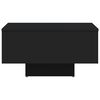 vidaXL Măsuță de cafea, negru, 60x60x31,5 cm, lemn prelucrat