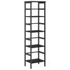 vidaXL Raft pentru cărți 4 niveluri 40 x 29,5 x 149 cm Lemn prelucrat