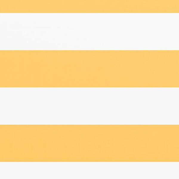 vidaXL Paravan de balcon, alb și galben, 90 x 300 cm, țesătură oxford