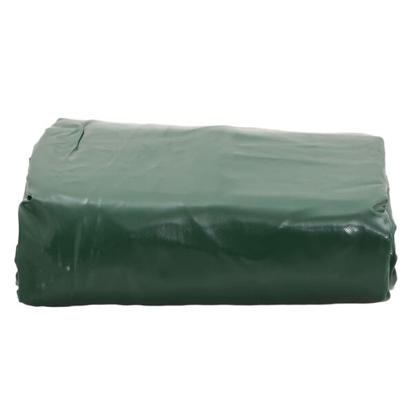 vidaXL Prelată, verde, 1x2,5 m, 650 g/m²