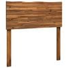 vidaXL Tăblie de pat cu margini naturale ROSTOCK natural 90 cm