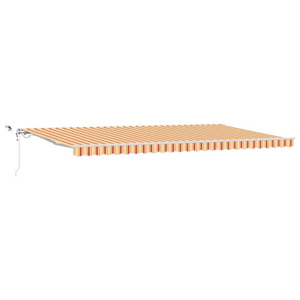 vidaXL Cortina Retractabilă Galben și portocalie 600 &times; 350 cm