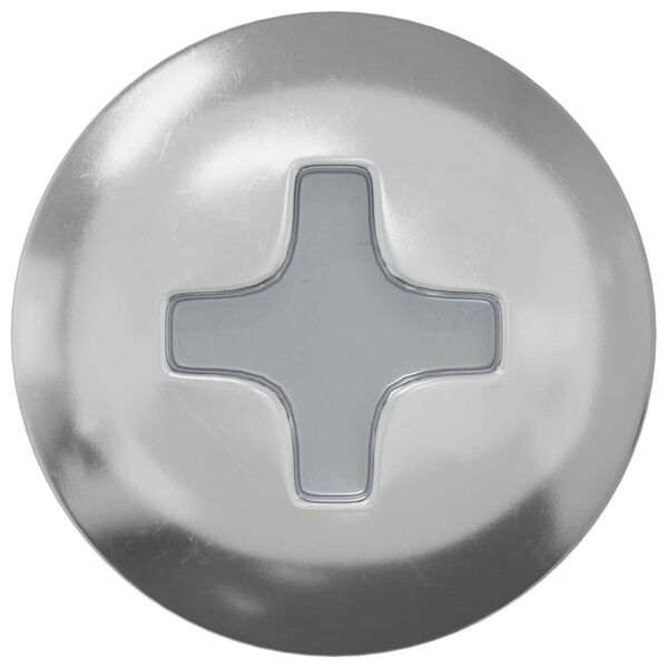 vidaXL Cuie Auto-filetante 9231 pcs Zincat Oțel