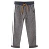 Pantaloni de trening pentru copii, gri &icirc;nchis melanj, 104