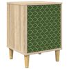 vidaXL Dulap de noapte GELEEN Stejar Sonoma 36 x 33 x 50 cm