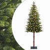 vidaXL Brad de Crăciun artificial cu ramuri articulare 180 cm