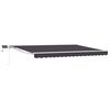 vidaXL Cadru manual de marchiză cu LED-uri 4,5 &times; 3 m