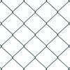 vidaXL St&acirc;lp de gard. Verde 10 x 0,6 m (mesh de 60 x 60 mm)