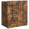vidaXL Dulap montat pe perete Stejar fumuriu 59 x 31 x 64 cm