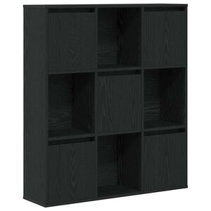 vidaXL Bibliotecă Stejar negru 89x24x101,5 cm Lemn prelucrat