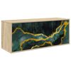 vidaXL Sistem de TV montat pe perete WIJHE 102 x 33 x 40 cm