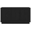 vidaXL Bufet Stejar Negru 102 x 35 x 55 cm Lemn compozit
