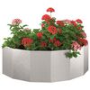vidaXL Jardinieră Argintiu 120 x 60 x 35 cm Oţel inoxidabil