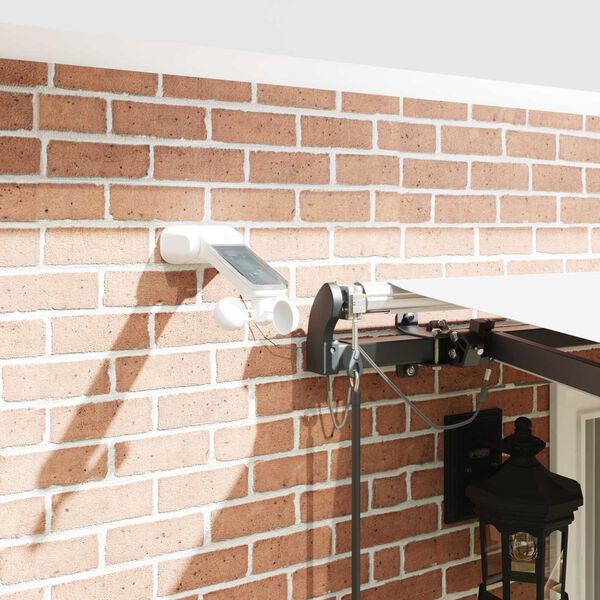 vidaXL Țesătură pentru copertină cu Alb 400 &times; 350 cm Poliester