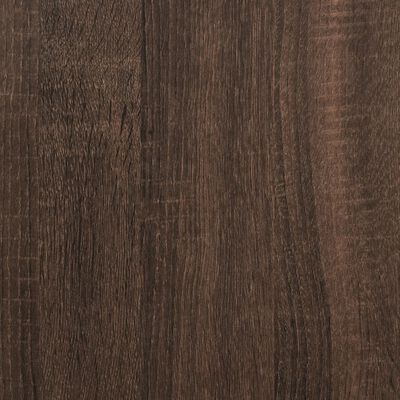 vidaXL Dulap colțar, stejar maro, 33x33x100 cm, lemn compozit