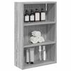vidaXL Dulap de perete pentru baie Sonoma gri 40 x 16 x 62,5 cm