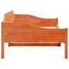 vidaXL Cadru de pat fără saltea maro ceruit 80x200 cm lemn masiv pin