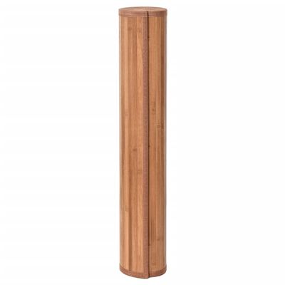vidaXL Covor dreptunghiular, natural, 100x400 cm, bambus