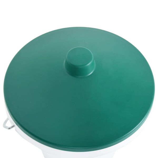 vidaXL Adăpătoare pentru păsări cu nipluri, 12 L