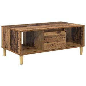 vidaXL Masă de cafea Lemn Vechi 90 x 50 x 26.5 cm Lemn compozit