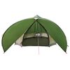 vidaXL Cort Teepee cu acoperiș Verde și gri 600 x 600 x 347 cm