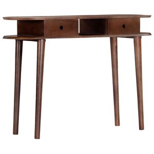 vidaXL Masă consolă 110x35x76 cm lemn masiv de salc&acirc;m