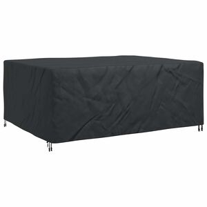 vidaXL Husă pentru mobilă Simplu Negru 240 x 190 x 90 cm 600D