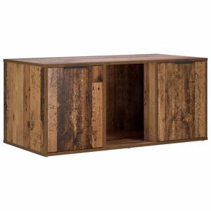 vidaXL Mobilier pentru pisici Lemn vechi 100 x 49 x 45 cm