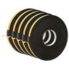 vidaXL Bandă din spumă autoadezivă 5 buc. Negru 15mm x 10m Spumă CR
